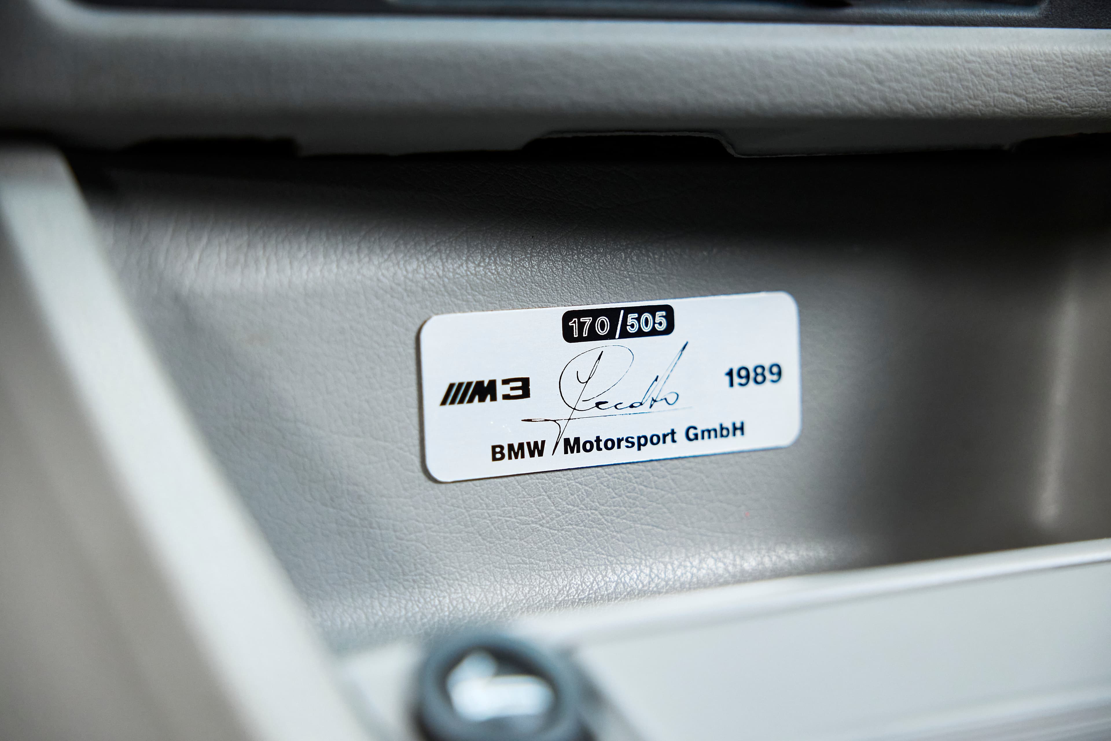 1989 Johnny Cecotto E30 M3 - Image 55